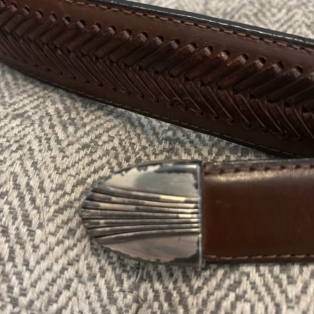 Nocona genuine leather belt size 40
